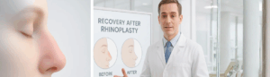 Πότε ξεπρήζεται η μύτη μετά από ρινοπλαστική