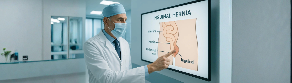 Χειρουργός με εξειδίκευση στη Βουβωνοκήλη